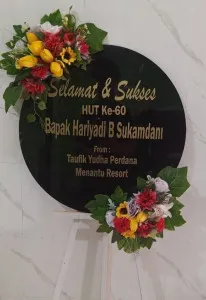 Papan Akrilik Ucapan Ulang Tahun Pelalawan
